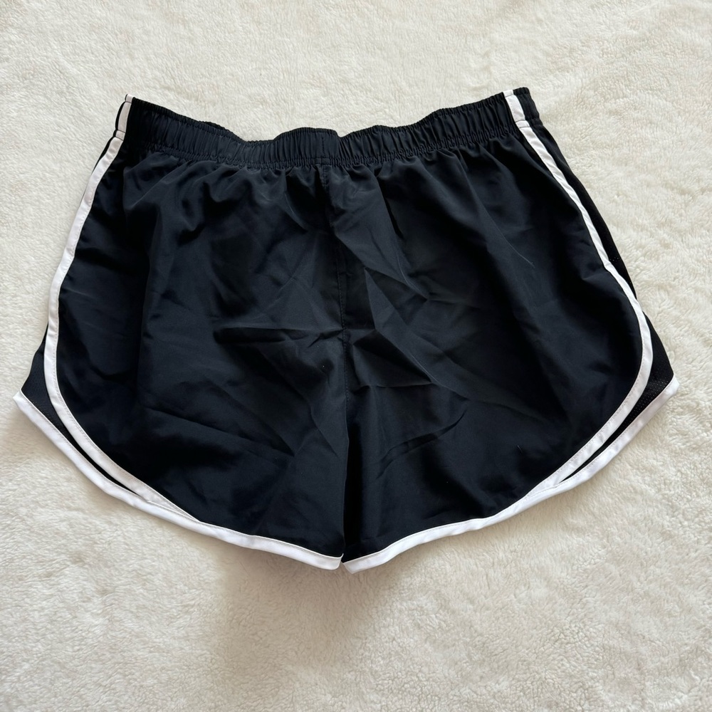 New Nike Tempo Women's Brief-Lined Running Workout Shorts Large Black - Picture 4 of 6